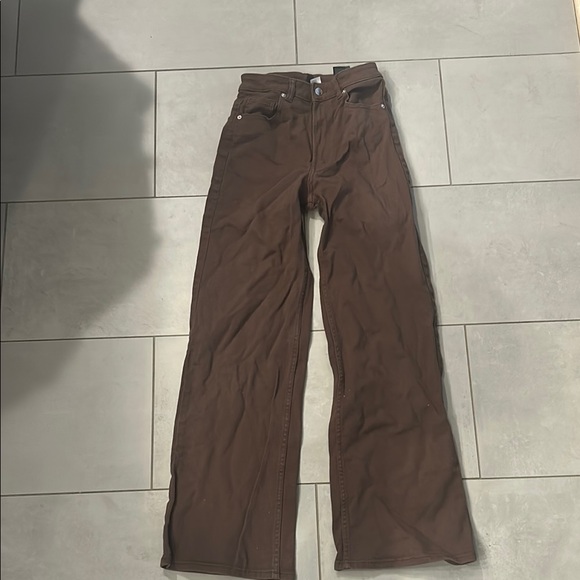 H&M Pants - H&M women's Bootcut Jeans in Rich Brown